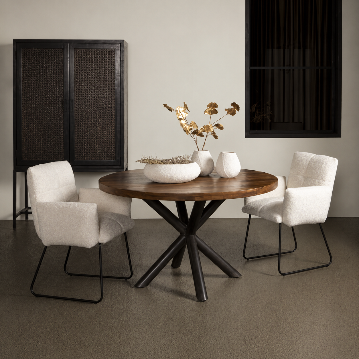 Eettafel Selva rond