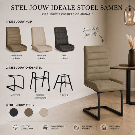 Eetkamerstoel Brisbane - set van 2