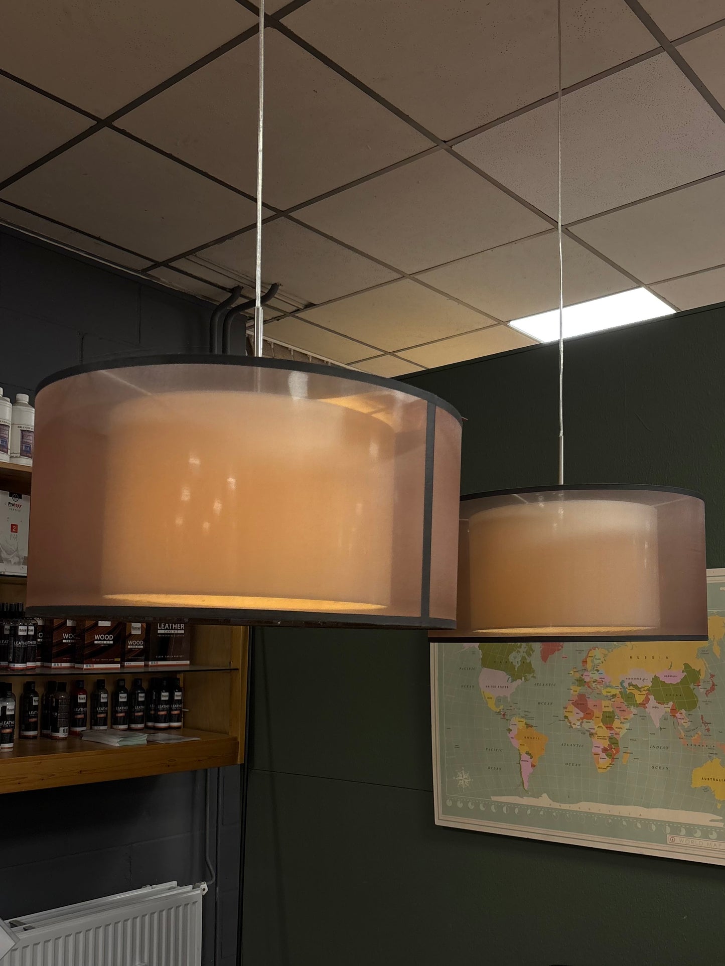 OPRUIMING Hanglamp Organza