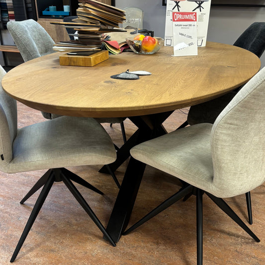 CLEARANCE Oval dining table