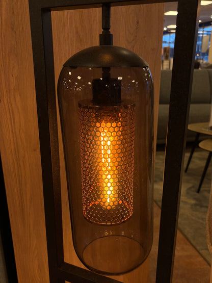 OPRUIMING Vloerlamp Tower smoke 3L