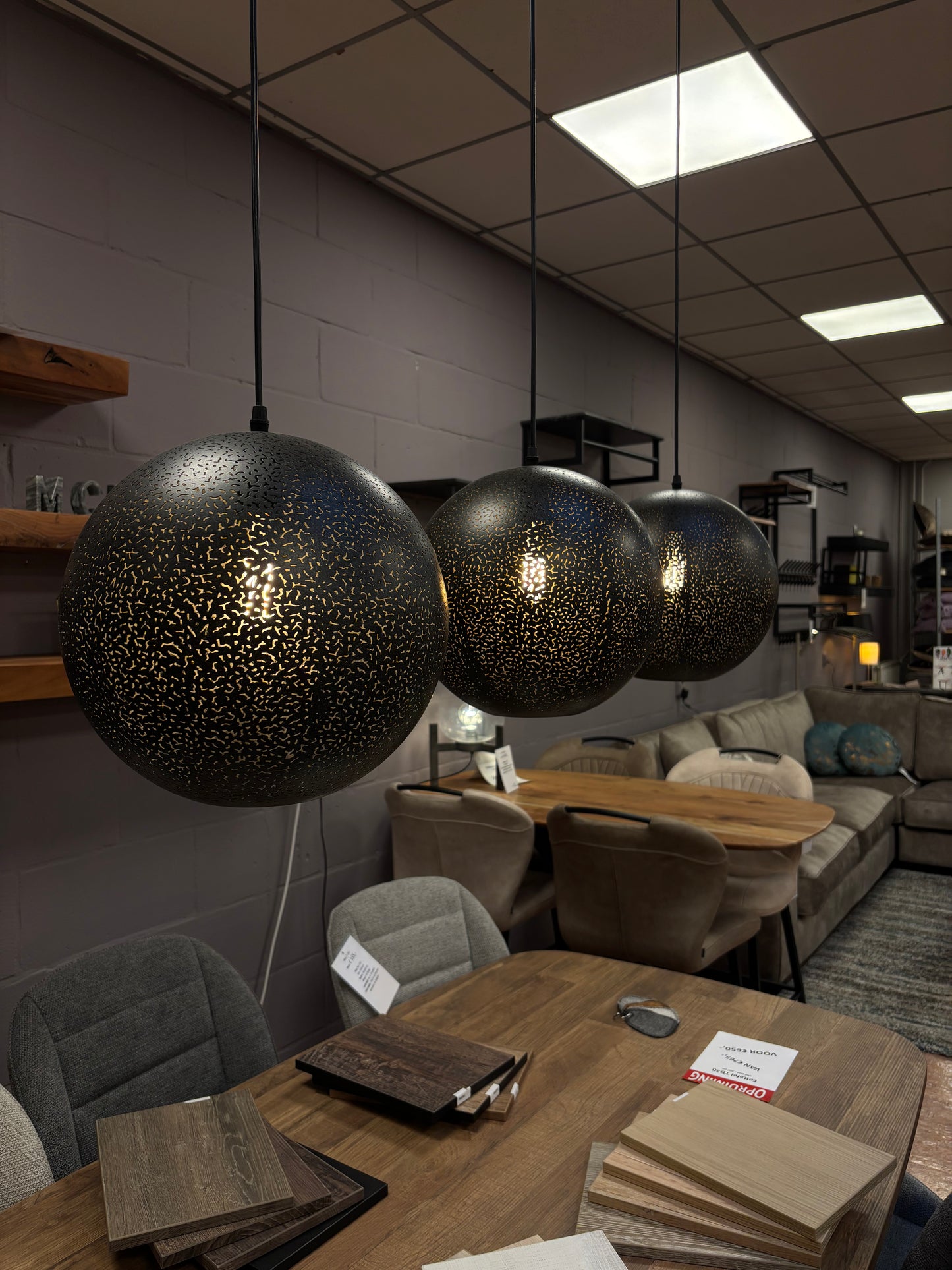 OPRUIMING Hanglamp Oronero