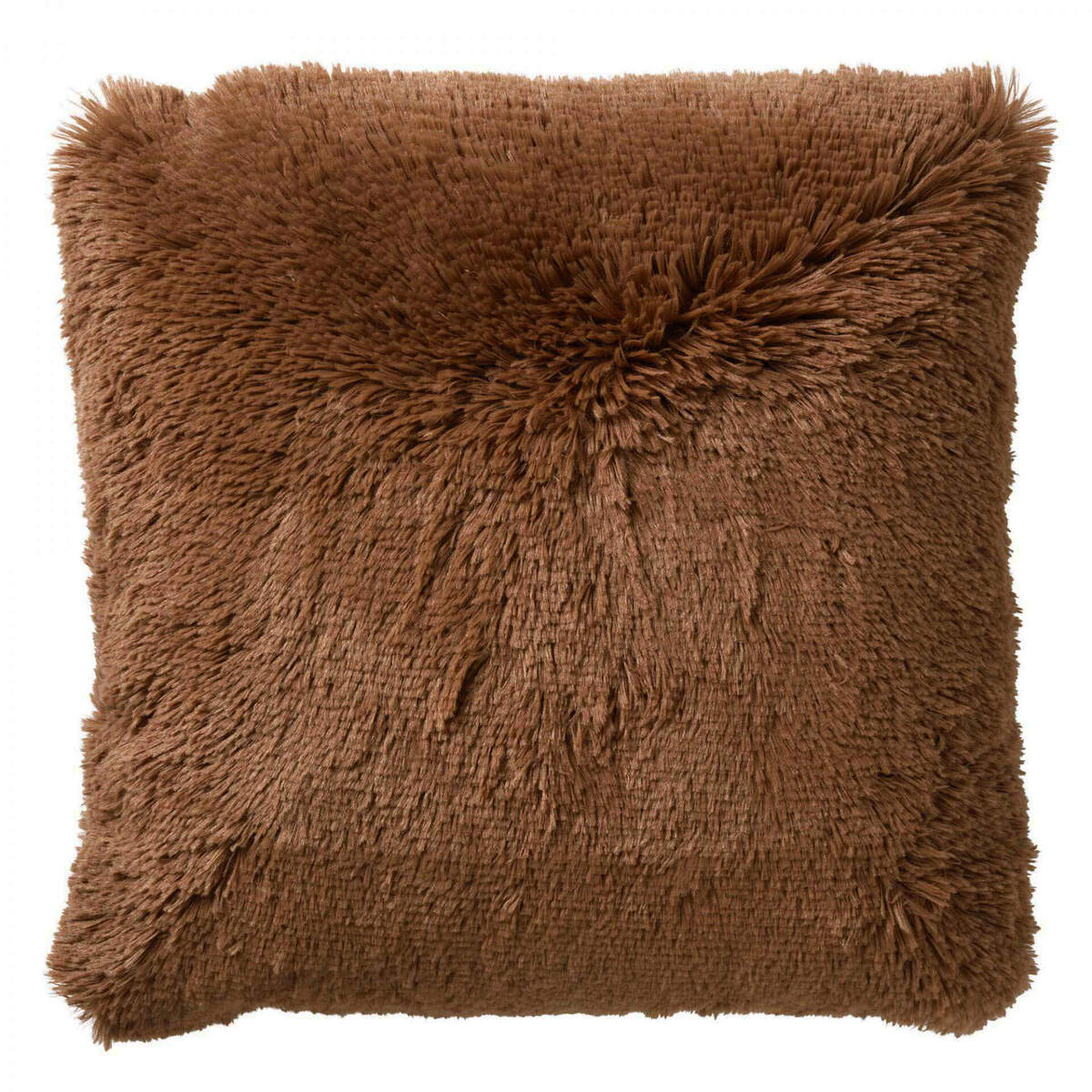 Fluffy decorative cushion