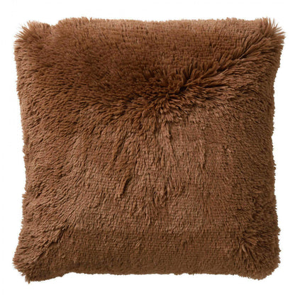 Fluffy decorative cushion